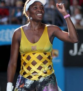 FOTO! Kaj je na OP Avstralije oblekla Venus Williams!