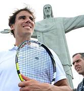 VIDEO! Rafael Nadal obiskal kip Jezusa Kristusa in stadion Maracana v Rio De Janeiru!