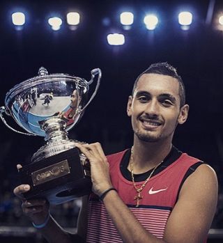 Nick Kyrgios premagal Čiliča za prvo turnirsko zmago v karieri