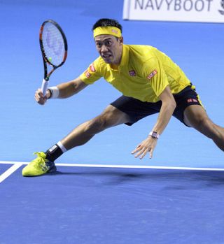 Nishikori ubranil dve zaključni žogi, v finalu s Čilićem