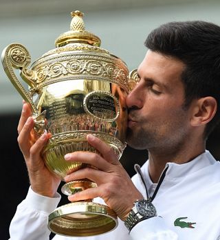 Strast , emocije, spektakel, drama, NOVAK je zmagovalec Wimbledona !