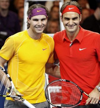 FOTO! V Zurichu zbrali skoraj 2 milijona Evrov, Roger Federer pa je ugnal Rafaela Nadala!