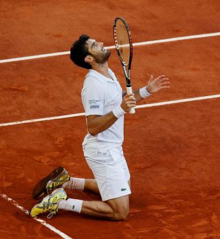 Pablo Andujar presenetljivi polfinalist Madrida,  Berdych  izločil Murraya