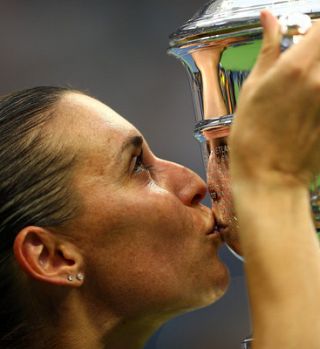 Flavia Pennetta z zmago na OP ZDA najstarejša, ki je prvič osvojila Grand Slam