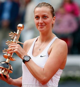 Petra Kvitova z 'winnerjem' na dve minuti uničila Kuznjecovo v finalu Madrida!