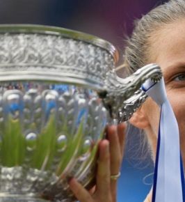 Karolina Pliškova zmagovalka travnatega turnirja Aegon International v Eastbournu