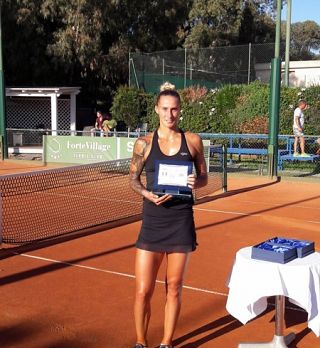 Polona Hercog še drugi teden zapored osvojila Santo Margherito!