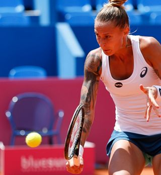 Hercogova iztisnila zmago v uvodnem krogu WTA turnirja v Bukarešti