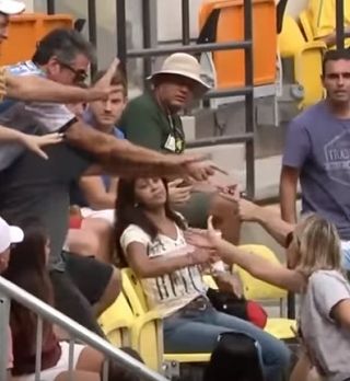 Del Potro obsodil incident na tribuni: ''To ni nogomet!''