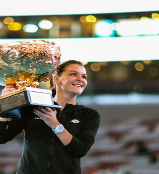 Agnieszka Radwanska dvignila zmagovalno lovoriko v Pekingu