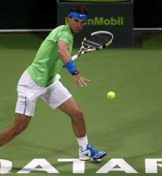 Nadal speljal težko tekmo z Gojowczykom za finale Dohe!