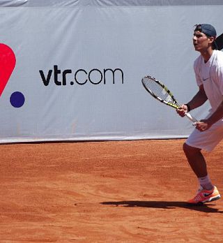 Rafa Nadal in slovenski teniški trio!