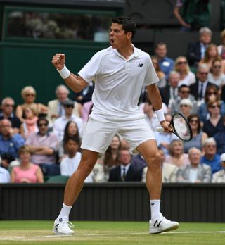 Raonic pod taktirko McEnroe-a končal Federerjeve sanje o finalu Wimbledona