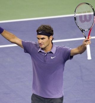 Roger Federer v Šanghaju začel z zmago, ki je tudi 'plod' slovenskega tenisa!