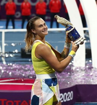 Arina Sabalenka v finalu Dohe premagala Petro Kvitovo