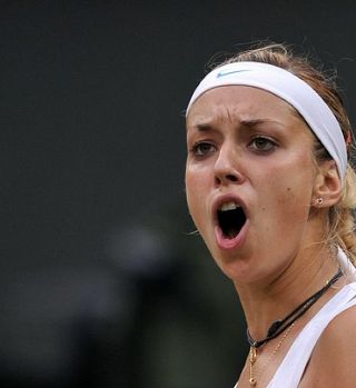 VIDEO: Poglejte si reakcijo Sabine Lisicki na grmenje sredi dvoboja!