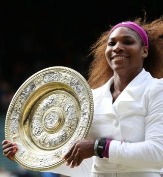 Serena Williams s peto zmago na Wimbledonu ob bok sestri Venus!