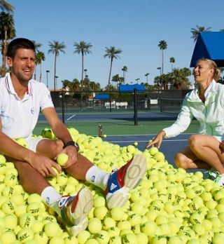 VIDEO! Novak Djokovič in Marija Šarapova 