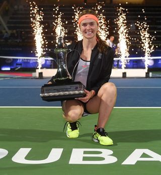 Elina Svitolina slavila v Dubaju in postala članica TOP10