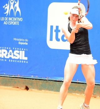 Zidanškova v osmini finala ITF-ja izgubila z 2. nosilko