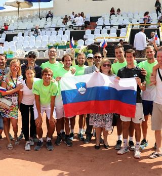 Bedene ključni mož, Slovenija v pokalu Davis premagala Egipt