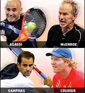 Andre Agassi vrnil udarec Petu Samprasu!