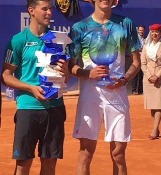 Mladi Avstrijec Dominic Thiem ubranil naslov v Nici