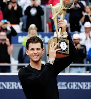 Thiem slavil na domačih tleh v Kitzbühlu