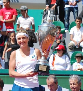 Timea Bacsinszky z lahkoto do naslova v Rabatu!