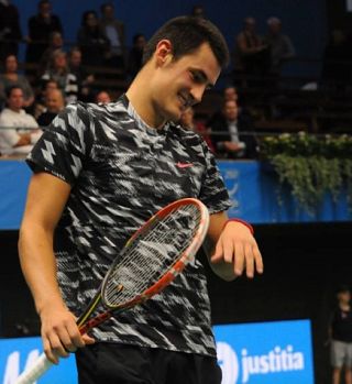 Tomic v Stockholmu ujel formo