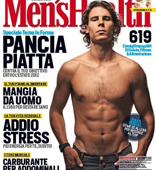 FOTO! Rafael Nadal na naslovnici revije MensHealth!