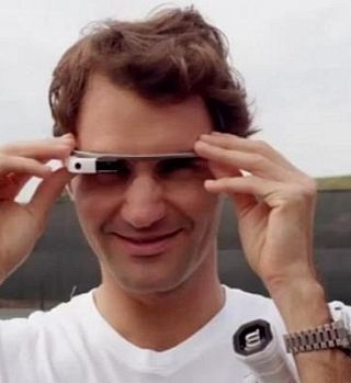 VIDEO! Roger Federer preizkusil Googlova očala prihodnosti!