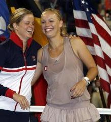 Kdaj se bosta vrnili Caroline Wozniacki in Kim Clijsters?