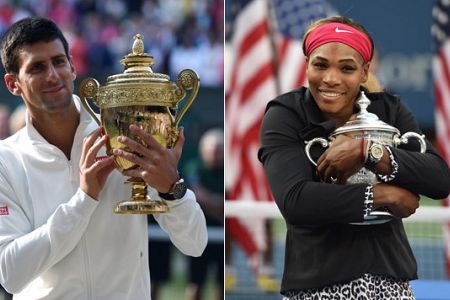 Novak Djokovič in Serena Williams svetovna prvaka za leto 2014!