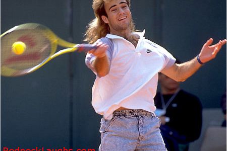 Andre Agassi v teniški hiši slavnih!