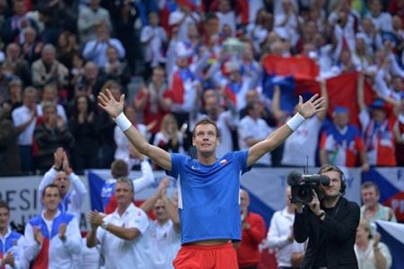 Pokal Davis: Berdych po štirih urah boja obdržal Čehe v 'igri'!