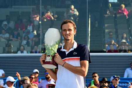 Daniil Medvedjev zaključil sanjski teden z zmago v Cincinnatiju!