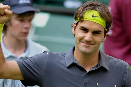 Federer ekspresno v 7. finale Halleja; V Queensu za lovoriko Čilić in Nalbandian