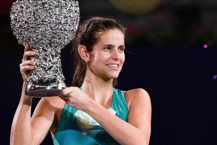 Julia Goerges slavila na tolažilnem turnirju v Žuhaju