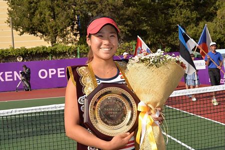 Japonka Nao Hibino je v Taškentu objela prvo karierno lovoriko