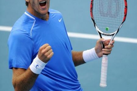 Veliki Juan Martin del Potro garal več kot 3 ure  in pri tem  rešil zaključno žogo za 1. zmago!