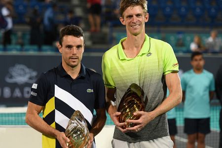 Kevin Anderson zmagovalec ekshibicije v Abu Dhabiju