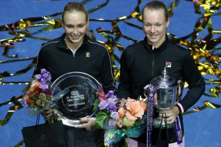 Nizozemka Kiki Bertens zmagala na WTA turnirju v Sankt Peterburgu