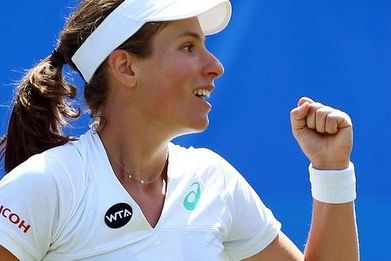 Eastbourne: Britanka Konta izločila še Muguruzo, Wozniackijeva boljša od Kuznjecove