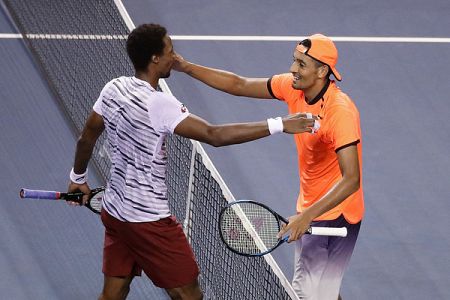 Kyrgios in Goffin za članstvo v klubu 500