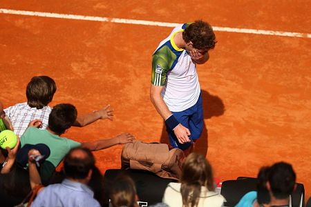 Rim: Andy Murray predal po izenačenju  v nizih, izpadel tudi Tsonga!