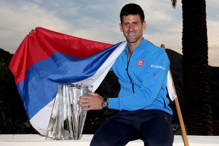 Djokovič v finalu Indian Wellsa premagal in ujel rekorderja Federerja