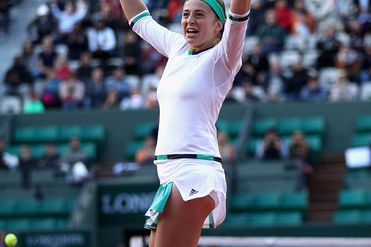 Jelena Ostapenko prva Latvijka v odprti dobi v polfinalu grand slama