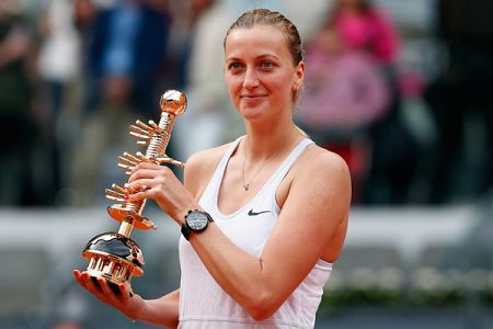 Petra Kvitova z 'winnerjem' na dve minuti uničila Kuznjecovo v finalu Madrida!