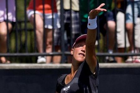 Mona Barthel pričakovano izločila Rampretovo v Quebecu!